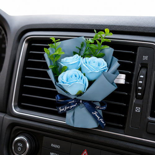 Sky blue roses